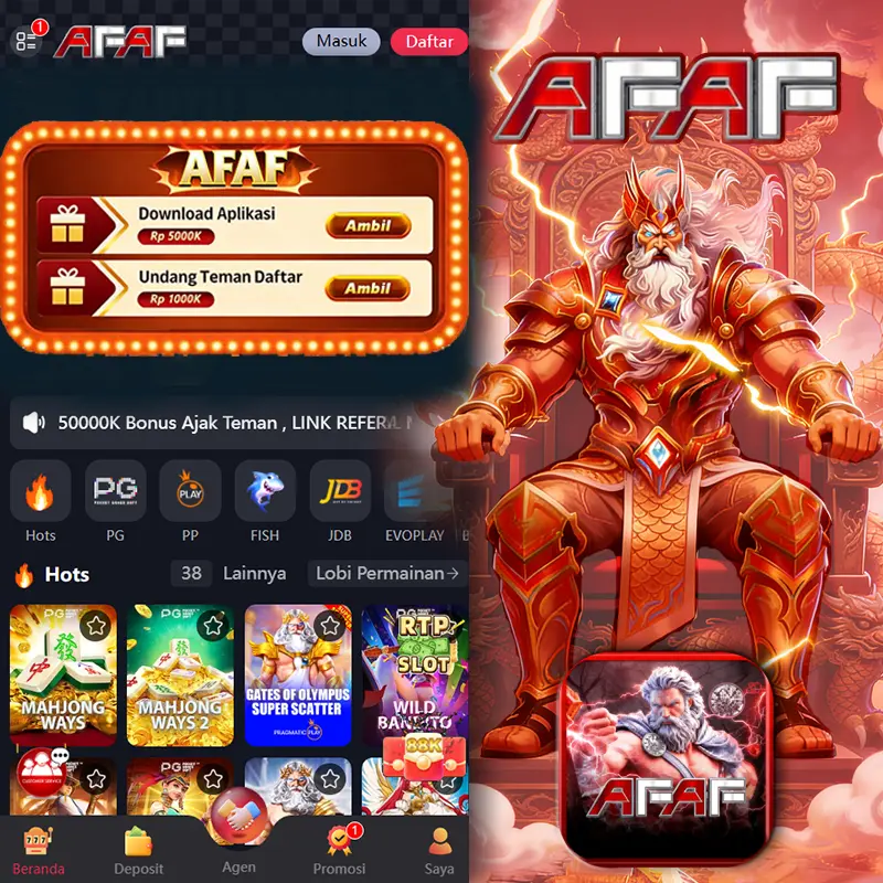 AFAF Masuk - AFAF Resmi